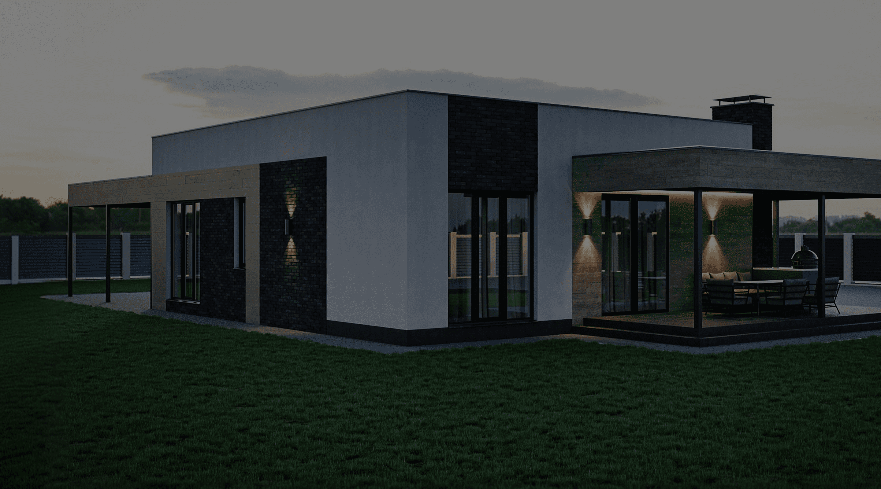 Bucha Village — вид на котеджі