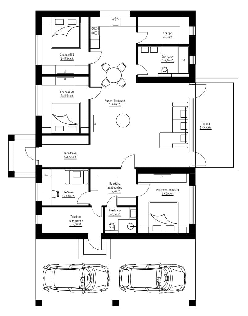 План поверху